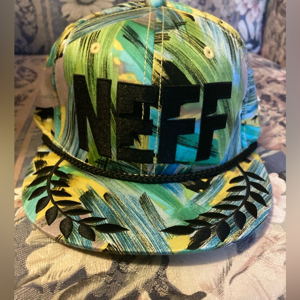 Jeff embroidered snap back